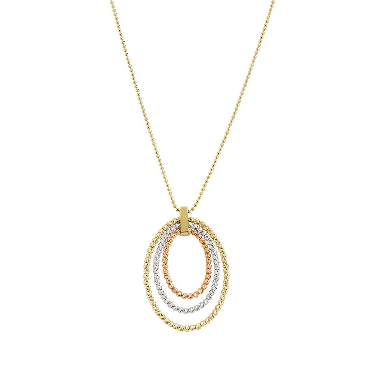 Oval İtalyan Dorika Kolye