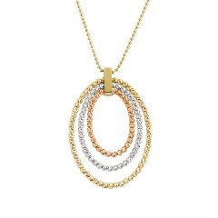 Oval İtalyan Dorika Kolye