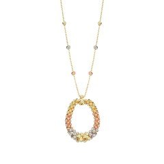 Oval Dorika Kolye