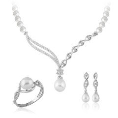 14K  Sırma İnci Set