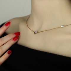 Ring Stone Kolye 14 Ayar