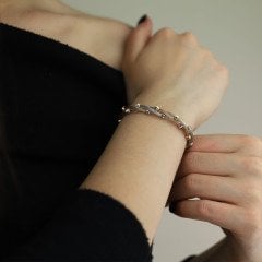 Halatlı Dorika Bileklik 14 Ayar