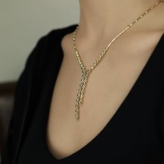 Sarı Dorika Gerdanlık 14 Ayar