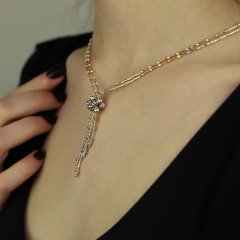 Dorika Sarkıt Toplu Gerdanlık 14 Ayar