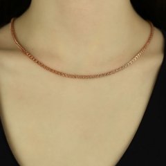 Rose Zincir Gerdanlık 14 Ayar
